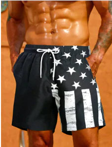 Flag Men's Swim Trunks